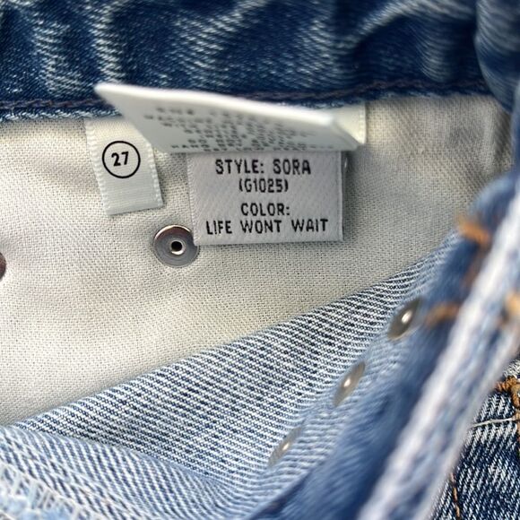 GRLFRND Skirt Womens Size 27 Sora Denim Studded Belt Loop - Picture 8 of 8